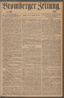 Bromberger Zeitung, 1873, nr 291