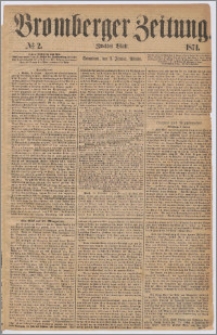 Bromberger Zeitung, 1874, nr 2