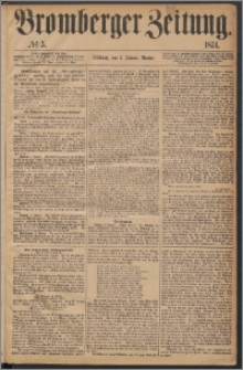 Bromberger Zeitung, 1874, nr 5