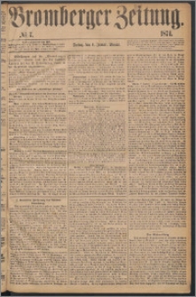 Bromberger Zeitung, 1874, nr 7