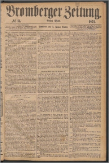 Bromberger Zeitung, 1874, nr 14
