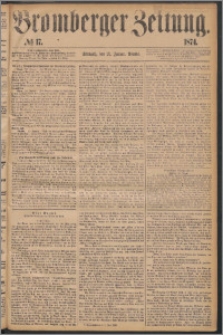 Bromberger Zeitung, 1874, nr 17