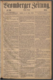 Bromberger Zeitung, 1874, nr 20