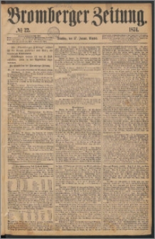 Bromberger Zeitung, 1874, nr 22