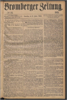 Bromberger Zeitung, 1874, nr 24
