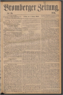 Bromberger Zeitung, 1874, nr 28