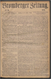Bromberger Zeitung, 1874, nr 36