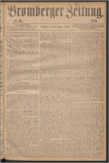 Bromberger Zeitung, 1874, nr 42