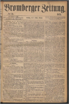 Bromberger Zeitung, 1874, nr 52