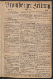 Bromberger Zeitung, 1874, nr 71