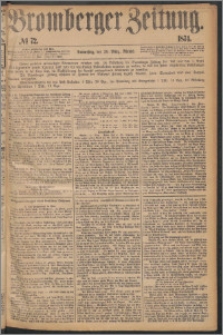 Bromberger Zeitung, 1874, nr 72