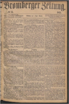 Bromberger Zeitung, 1874, nr 77