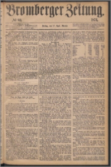 Bromberger Zeitung, 1874, nr 89
