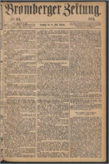 Bromberger Zeitung, 1874, nr 114