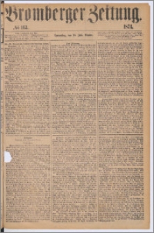 Bromberger Zeitung, 1874, nr 163