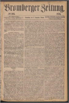 Bromberger Zeitung, 1874, nr 205