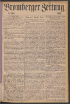 Bromberger Zeitung, 1874, nr 208