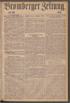 Bromberger Zeitung, 1874, nr 213