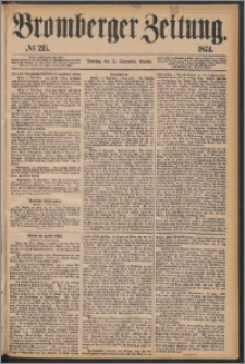 Bromberger Zeitung, 1874, nr 215