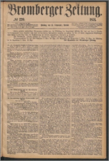 Bromberger Zeitung, 1874, nr 220