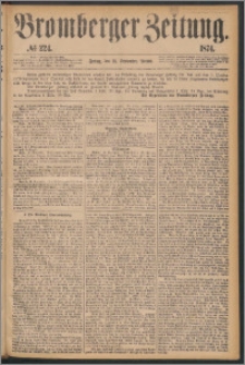 Bromberger Zeitung, 1874, nr 224