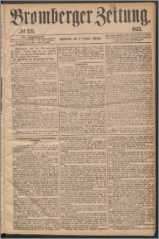 Bromberger Zeitung, 1874, nr 231