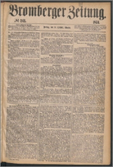 Bromberger Zeitung, 1874, nr 242