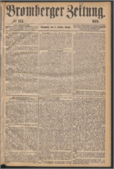 Bromberger Zeitung, 1874, nr 243