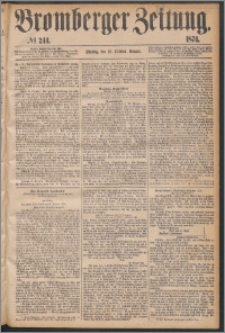 Bromberger Zeitung, 1874, nr 244