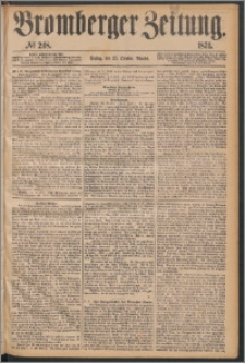 Bromberger Zeitung, 1874, nr 248