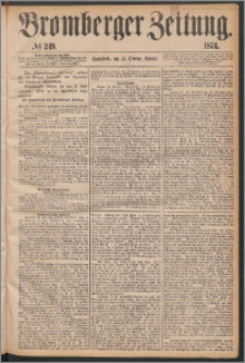 Bromberger Zeitung, 1874, nr 249