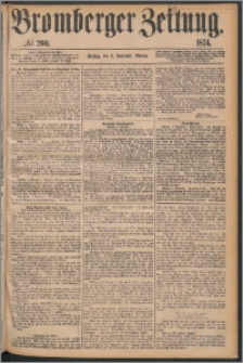 Bromberger Zeitung, 1874, nr 260