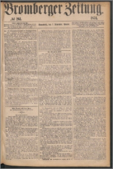 Bromberger Zeitung, 1874, nr 261