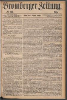 Bromberger Zeitung, 1874, nr 262