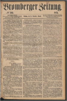 Bromberger Zeitung, 1874, nr 263
