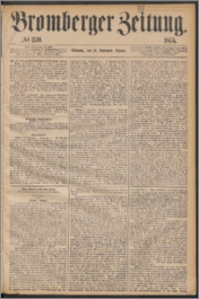 Bromberger Zeitung, 1874, nr 270