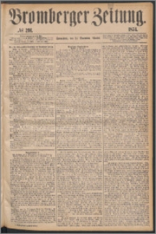 Bromberger Zeitung, 1874, nr 291