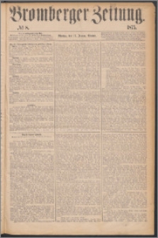 Bromberger Zeitung, 1875, nr 8
