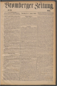 Bromberger Zeitung, 1875, nr 17