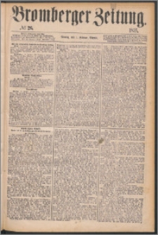Bromberger Zeitung, 1875, nr 26