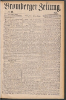 Bromberger Zeitung, 1875, nr 27