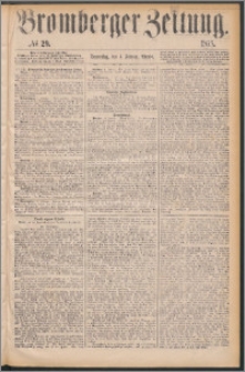 Bromberger Zeitung, 1875, nr 29