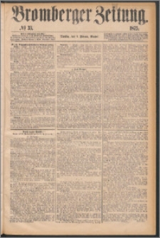 Bromberger Zeitung, 1875, nr 33