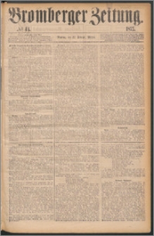 Bromberger Zeitung, 1875, nr 44