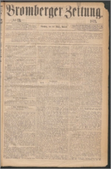 Bromberger Zeitung, 1875, nr 73