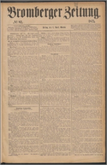 Bromberger Zeitung, 1875, nr 82