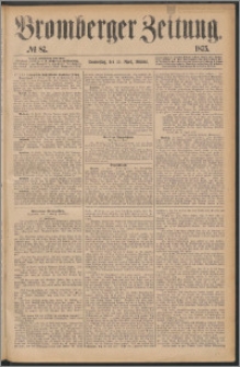 Bromberger Zeitung, 1875, nr 87