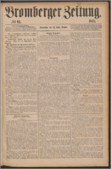 Bromberger Zeitung, 1875, nr 92