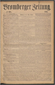 Bromberger Zeitung, 1875, nr 108