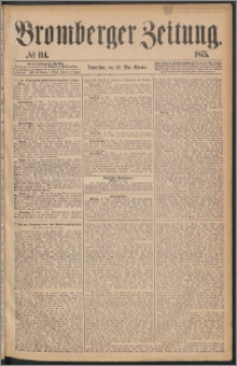 Bromberger Zeitung, 1875, nr 114